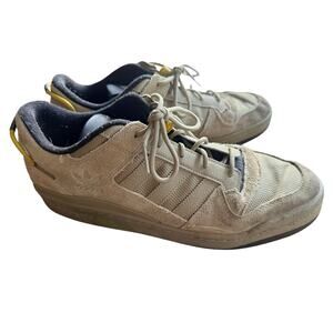 Adidas Forum Low CL 'Orbit Green' Mens 11.5 Suede Mesh Low Top Sneakers